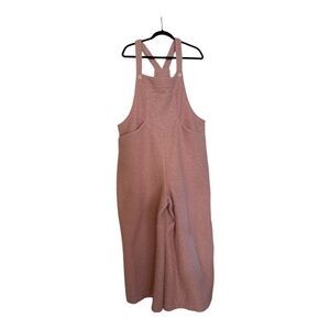 HALARA Dusky Pink Wide-Leg Overalls Jumpsuit